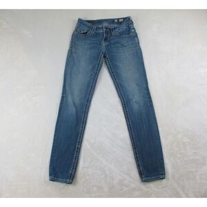 Miss‎ Me Pants Womens 28 Blue Denim Jeans JP569452 Skinny Ladies 28X31*